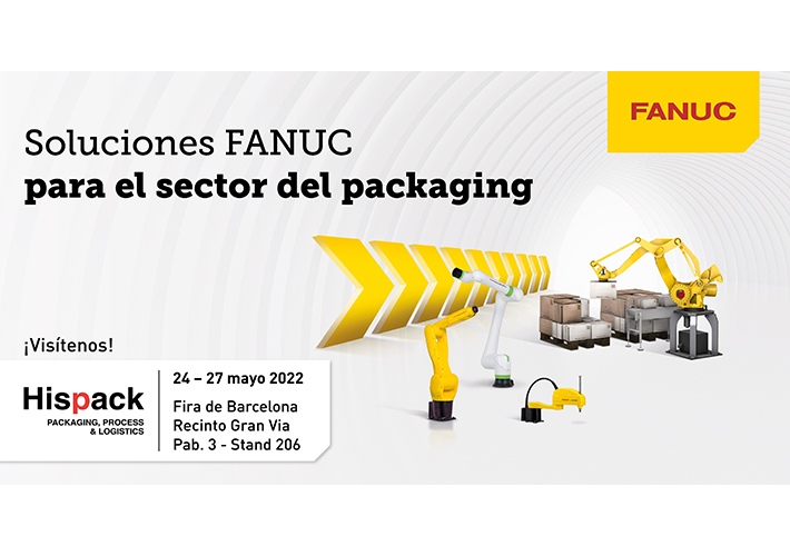 foto FANUC presenta novedades para el sector del packaging en HISPACK